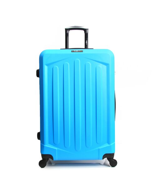Valise Moyen Séjour 4 roues 60 cm Hagen bleue