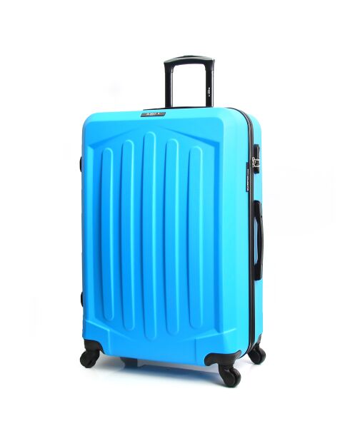 Valise Moyen Séjour 4 roues 60 cm Hagen bleue