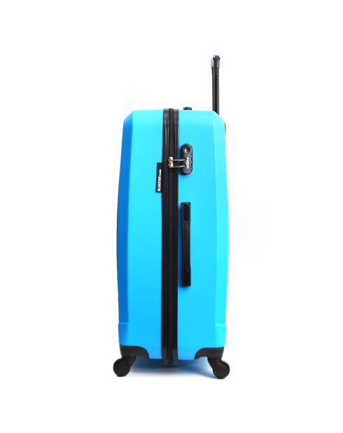 Valise Moyen Séjour 4 roues 60 cm Hagen bleue