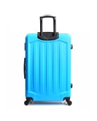 Valise Moyen Séjour 4 roues 60 cm Hagen bleue