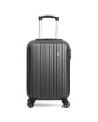 Valise Cabine 4 roues Lome-E 45 cm noire