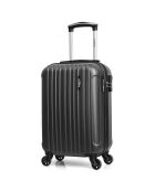 Valise Cabine 4 roues Lome-E 45 cm noire