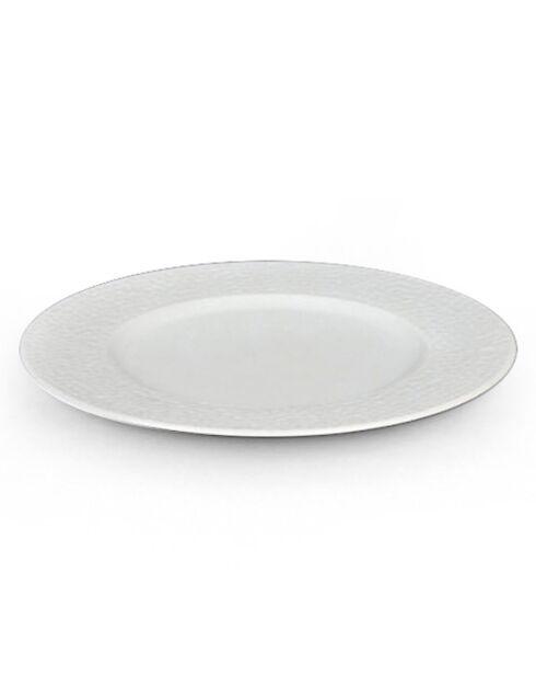 Service en Porcelaine Urban Martele blanc - 18 pièces