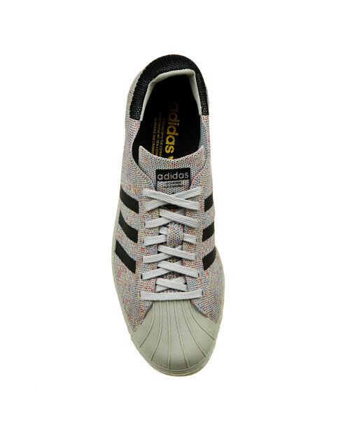 Baskets en Toile Superstar 80S Pk gris/multicolore