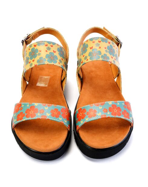 Sandales Marina multicolores