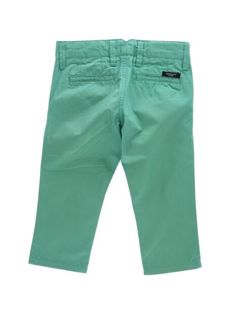 Pantalon Chino en Toile de Coton vert
