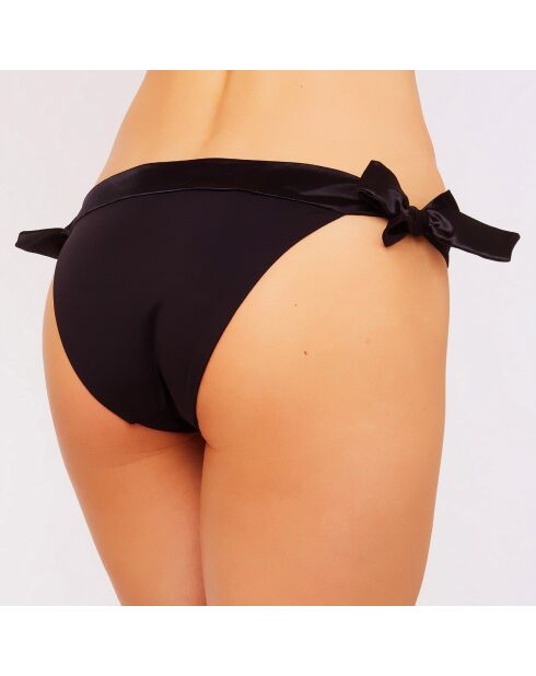 Bas de Maillot Graphique Couture noir