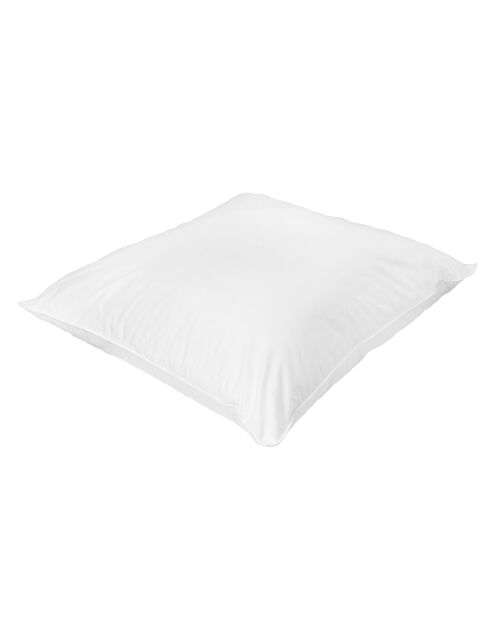 Oreiller microgel Percale blanc