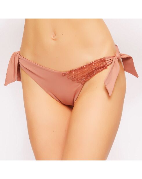 Bas de maillot de bain Glimmering Soutache caramel