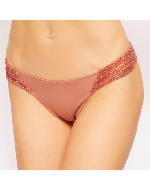 Bas de Maillot Glimmering Soutache caramel