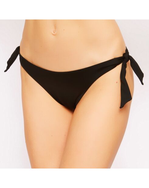 Bas de maillot à nouer Dunes noir