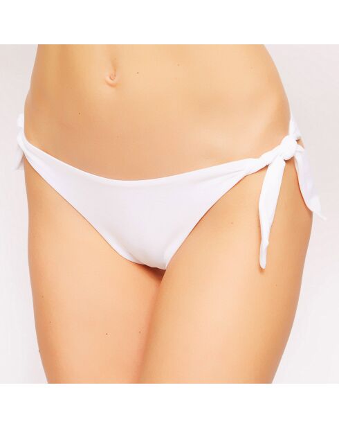 Bas de maillot à nouer Dunes blanc