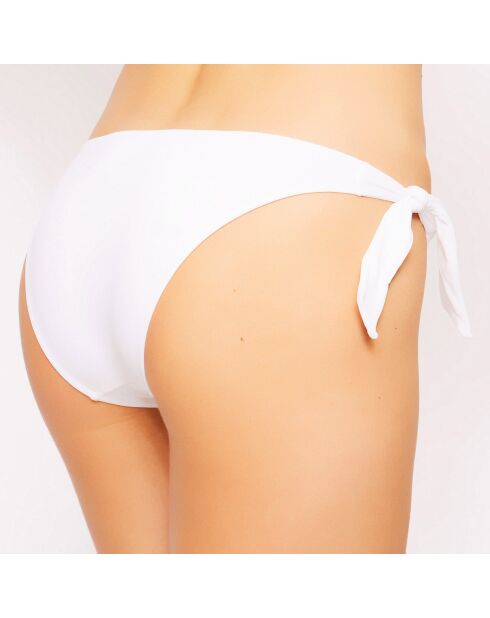 Bas de maillot à nouer Dunes blanc