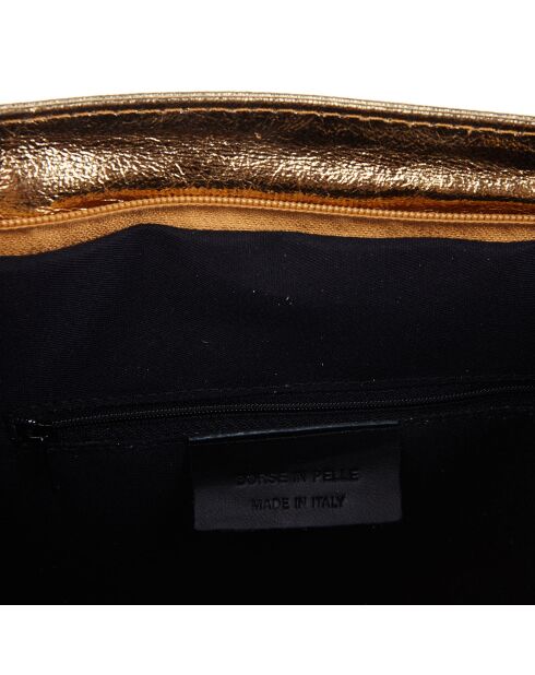 Borsa a tracolla Golden Nyle in pelle - 25x27x3 cm