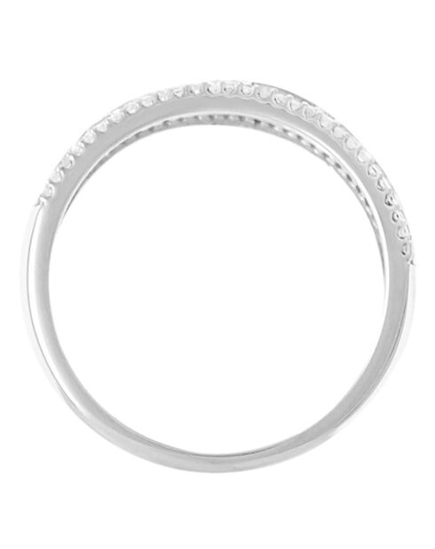 Flower Beauty Ring Diamanten 0,15 ct witgoud