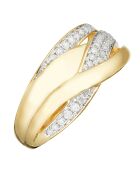 Bague Bangalore Diamants 0.23 ct Or Jaune