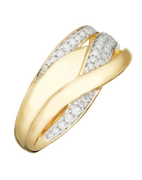 Bague Bangalore Diamants 0.23 ct Or Jaune