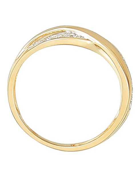 Bague Bangalore Diamants 0.23 ct Or Jaune