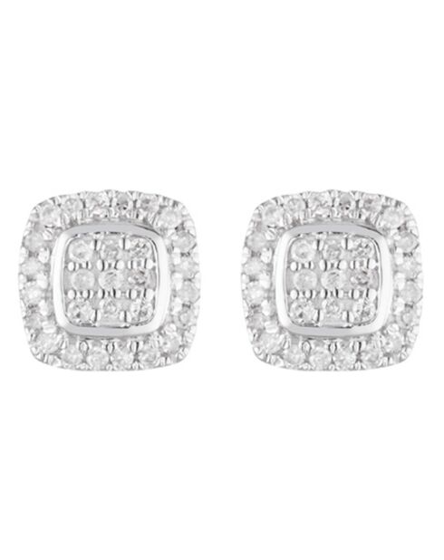 Sweet Illusion Diamantohrringe aus 0,15 Karat Weißgold