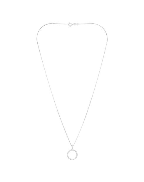 Pendentif Ode à la Vie Diamants 0.10 ct or blanc