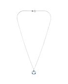 Pendentif Port Royal Diamants 0.05 ct Saphirs 0.54 ct Or Blanc