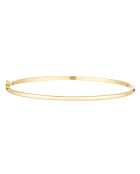 Schlichter schicker Armreif aus Gelbgold