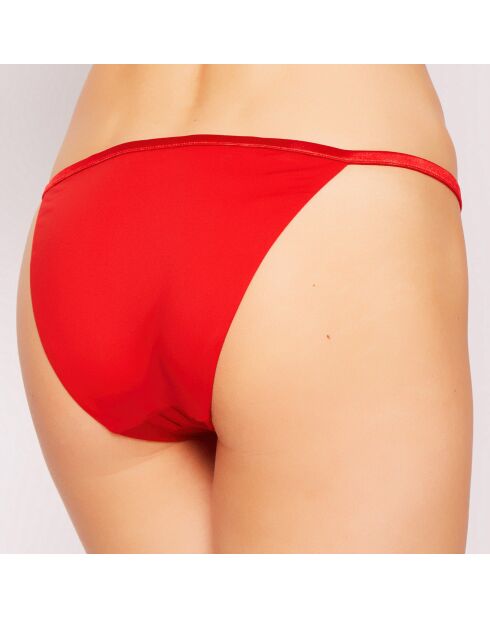 Bas de Maillot Graphique Couture rouge