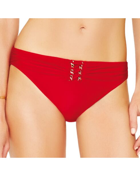 Bas de Maillot Gold Standard rouge