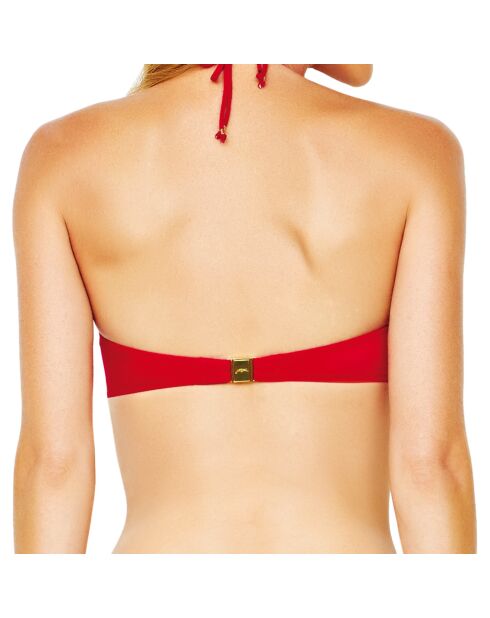 Haut de Maillot Gold Standard rouge