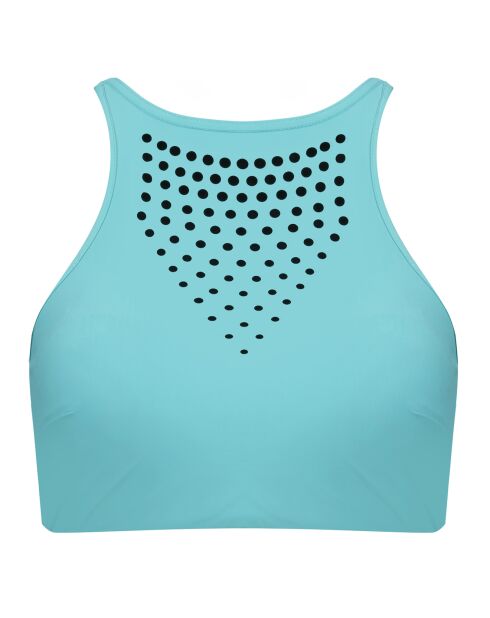 Haut de Maillot Cutting Edge turquoise