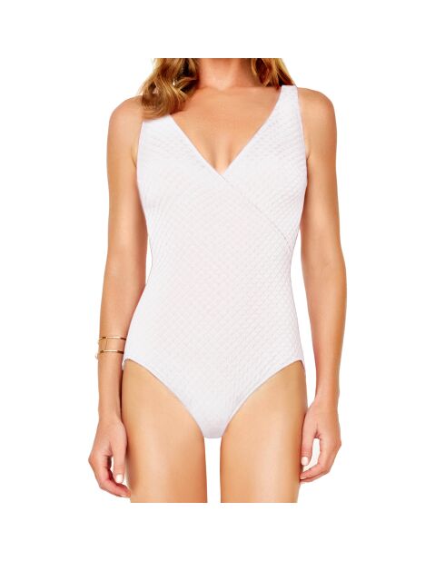 Maillot de Bain 1 Pièce Diamond In Rough blanc