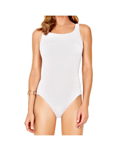 Maillot de Bain 1 Pièce Diamond In Rough blanc