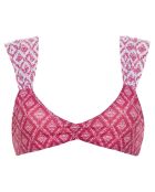 Haut de Maillot Brassière Pia Sirocco rose/blanc