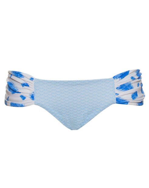 Bas de Maillot Lila Eden ciel/blanc