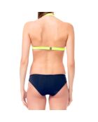 Haut de maillot Triangle en Néoprène jaune fluo