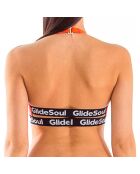 Haut de maillot Brassière en Néoprène orange