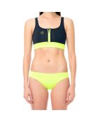 Bas de maillot Regular en Néoprène jaune fluo