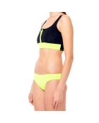 Bas de maillot Regular en Néoprène jaune fluo