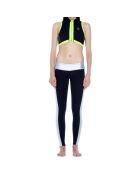 Legging de bain en Néoprène noir/argenté