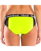 Bas de maillot shorty en Néoprène jaune néon