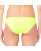 Bas de maillot Regular en Néoprène jaune fluo