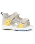 Sandales en Cuir Plazabi gris/jaune