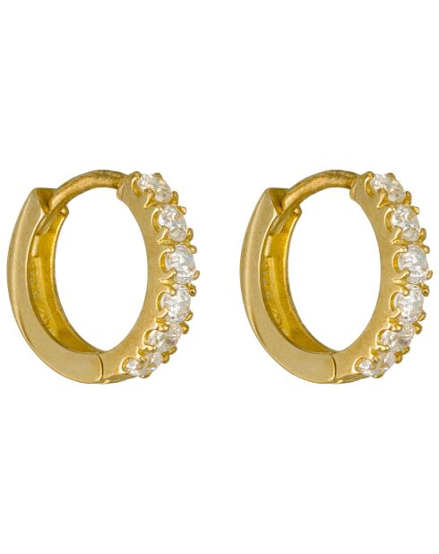 Boucles d'oreilles Laria or jaune