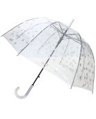Parapluie Cloche transparent/doré
