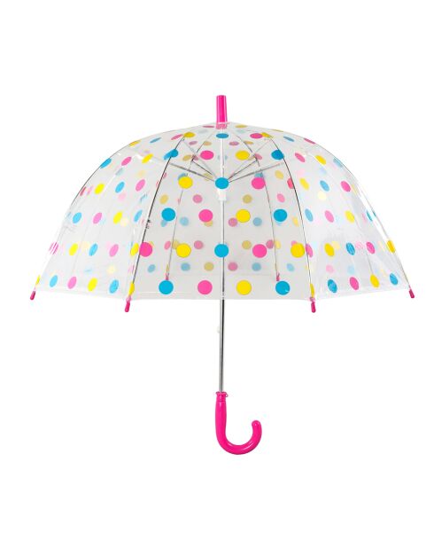 Parapluie enfant Pois transparent