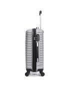 3 Etna-C Allrad-Koffer 55/65/75 cm und silberner Waschtisch