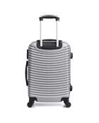 3 Etna-C Allrad-Koffer 55/65/75 cm und silberner Waschtisch