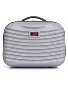 3 Etna-C Allrad-Koffer 55/65/75 cm und silberner Waschtisch