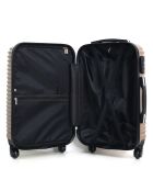 3 Valises 4 roues  Etna-C 55/65/75 cm & Vanity dorées