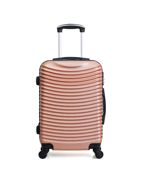 Long Stay Koffer met 4 wielen 75 cm Etna roségoud